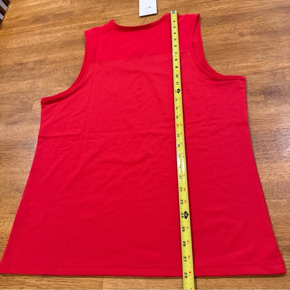 Nike Soccer Running Training Tank Top Mens Large CW3910 657 Red New With Tags - Picture 8 of 8